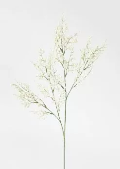 Afloral Artificial Flowers Faux Caspia Flower In White - 29"