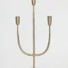 Afloral Antique Gold Candelabra Candle Holder - 21.5" Tools & Accents