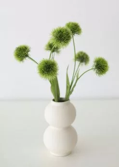 Afloral Artificial Allium Ball Flowers - 26