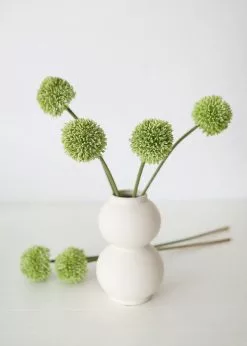 Afloral Artificial Flowers Faux Plastic Allium Flower - 21"