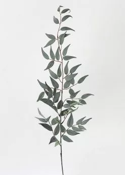 Afloral Artificial Plants Artificial Italian Ruscus Leaf Branch - 36"