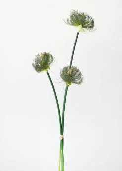 Afloral Artificial Plants Artificial Grasses Papyrus Reed Bundle - 32.5"