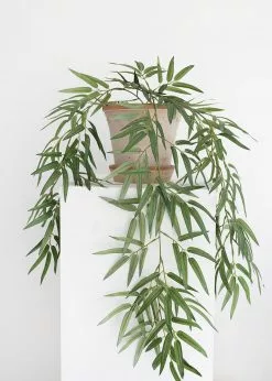 Afloral Fake Bamboo Hanging Plant - 32"