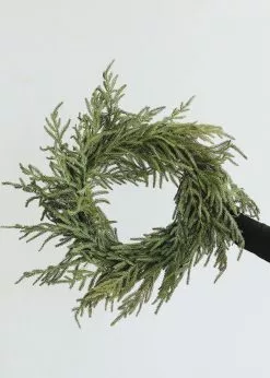 Afloral Real Touch Norfolk Pine Wreath - 24