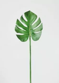 Afloral Artificial Plants Real Touch Monstera Leaf - 29"