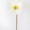 Afloral Artificial Flowers Cream Silk Flower Poppy - 23"