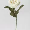 Afloral Eggshell Cream English Cabbage Rose - 25" Artificial Flowers
