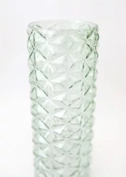 Afloral Diamond Cut Vase - 12