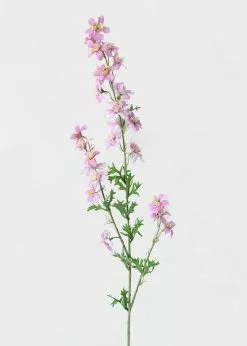 Afloral Artificial Pink Lavender Wild Delphinium - 36.5" Artificial Flowers