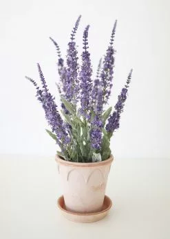 Afloral Artificial Flowers Fake Summer Lilac Buddleia Flower Bush - 28