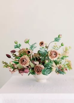 Afloral Artificial Flowers Bundle Of 7 Purple Artificial Tulip Flower - 18.5