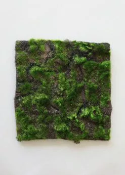 Afloral Artificial Moss Wall Mat Square- 16"
