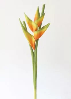 Afloral Orange Artificial Hawaiian Heliconia - 34" Artificial Flowers