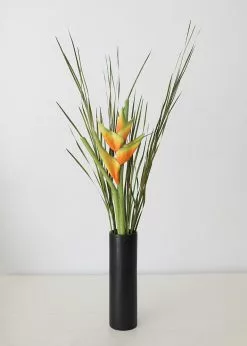 Afloral Orange Artificial Hawaiian Heliconia - 34" Artificial Flowers