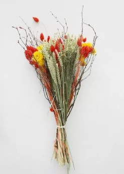 Afloral Mixed Bouquet Of Dried Flowers - 14-24"
