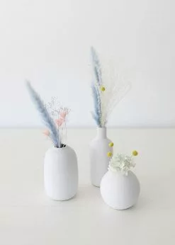 Afloral Petite Colorful Pastel Bouquet Of Dried Flowers - 4-16"