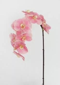 Afloral Large Pink Real Touch Fake Orchids - 44"