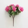 Afloral Azalea Silk Flowers Bush In Fuchsia - 13" Artificial Flowers