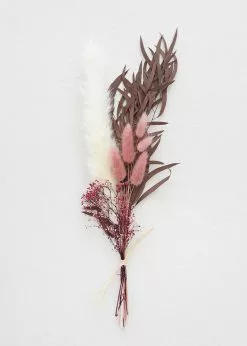 Afloral Petite Mauve Dried Flower Bundle - 6-16" Dried Flowers