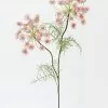 Afloral Artificial Flowers Pink Artificial Queen Anne's Lace - 33"