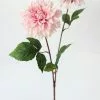 Afloral Fake Flowers Pink Real Touch Dahlia - 23.5"