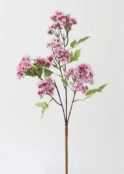 Afloral Pink Artificial Bouvardia Flower Branch - 32"