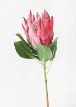 Afloral Pink Artificial King Protea Flower - 29" Artificial Flowers