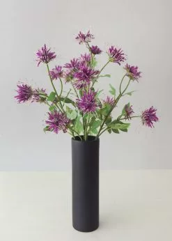 Afloral Purple Artificial Bee Balm Wildflowers - 27