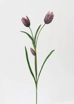 Afloral Purple Fritillaria Lily Wildflowers - 27" Artificial Flowers