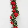 Afloral Geranium UV Protected Outdoor Flower Garland - 72"
