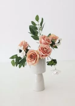 Afloral Ceramic Speckled Plant Stand - 8.75