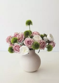 Afloral Artificial Allium Ball Flowers - 26