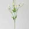 Afloral Artificial Flowers Cream White Artificial Buttercups - 25"