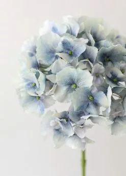 Afloral Blue Grey Fake Hydrangea Flower - 20.5"