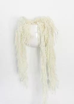 Afloral White Preserved Hanging Amaranthus - 32-40