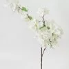 Afloral Artificial Flowers Faux Cherry Blossom In Cream White - 44"