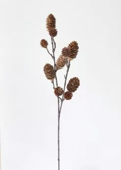 Afloral Artificial Pine Cone Branch Winter Decor - 28.5" Artificial Plants