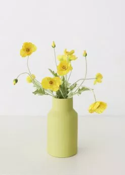 Afloral Everyday Matte Vase In Pistachio - 9