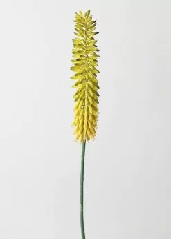 Afloral Green Yellow Fake Flower Agave Bloom - 34.25" Artificial Flowers