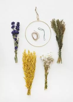 Afloral Petite Dried Floral Hoop Styling Kit