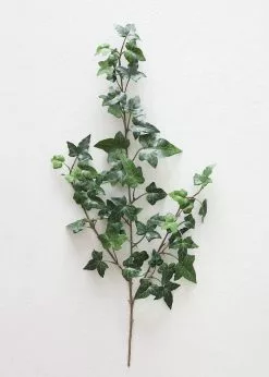 Afloral Fire Retardant Hanging Fake Ivy Branch - 24"