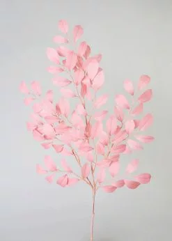 Afloral Artificial Plants Pink Artificial Ruscus Leaves - 26"