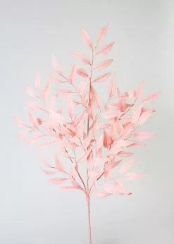 Afloral Fake Smilax Leaves In Pink - 26" Artificial Plants