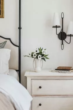 Afloral Artificial Flowers Real Touch White Anemone Flower - 14