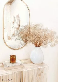 Afloral Dried Flowers Preserved Natural Gypsophila Flowers - 10-28