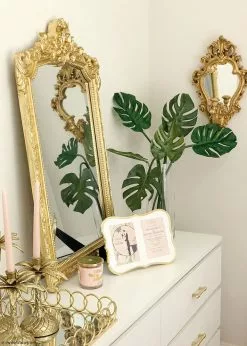 Afloral Artificial Plants Real Touch Monstera Leaf - 29