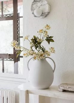 Afloral Cream Artificial Viburnum Wildflowers - 37" Artificial Flowers